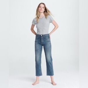 Rag and bone Maya high rise ankle slim jeans, size 28